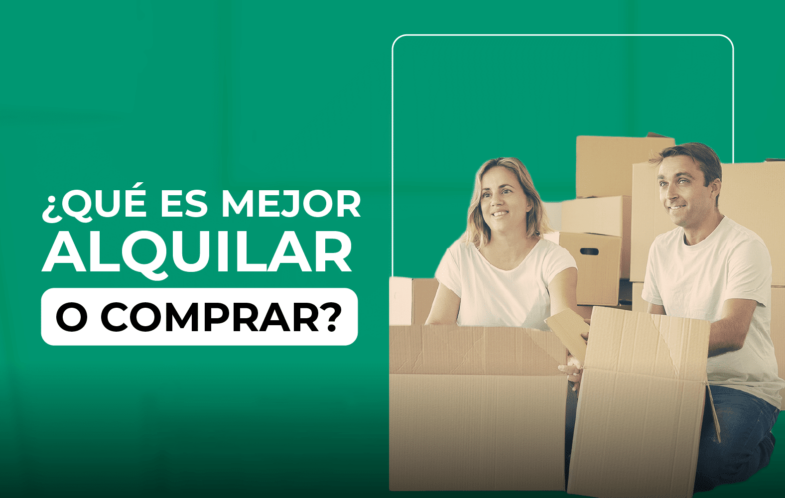 ¿Qué es mejor, alquilar o comprar?